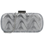 Módní dámské plesové psaníčko Michelle Moon Melixa, stříbrné