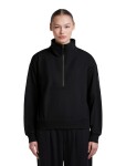 ICEBREAKER Wmns Merino B 150 Drift Relaxed LS Half Zip, Black velikost: S