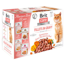 Brit Care Cat Flavour box Fillet in Gravy 12 85