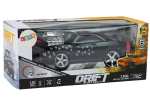 Mamido RC auto 1:18 Drift 360 světla a zvuky černé