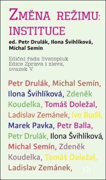 Změna režimu: Instituce - Petr Drulák