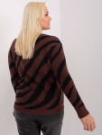 Jumper PM SW PM785.23X tmavě hnědý XL/XXL