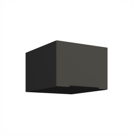 Horní skříňka Aria 50 NAGU-36 1F Barva korpusu: Černá, Barva dvířek: GR - Graphite AFM