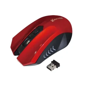 VAKOSS TM-658UR 4D červená / bezdrátová optická myš / 1600DPI / 2.4GHz (TM-658UR)