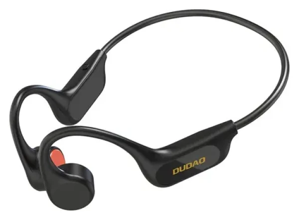 Dudao U22 černá / Sluchátka s kostním vedením / Bluetooth 5.2 / sportovní
