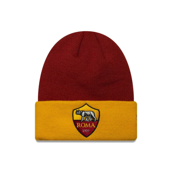 New Era Dětská zimní čepice AS Roma Knit thin kids team cuff beanie