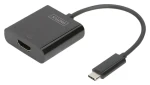Digitus USB-C na HDMI černá / Adaptér / 4K 30Hz (DA-70852)