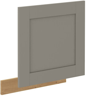 Dvířka na vestavnou myčku nádobí Luna ZM 570x596 Barva korpusu: Dub artisan, Barva dvířek: Clay Grey