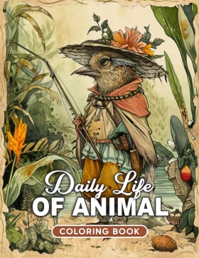 Daily Life Of Animal, antistresové omalovánky, Max Brenner