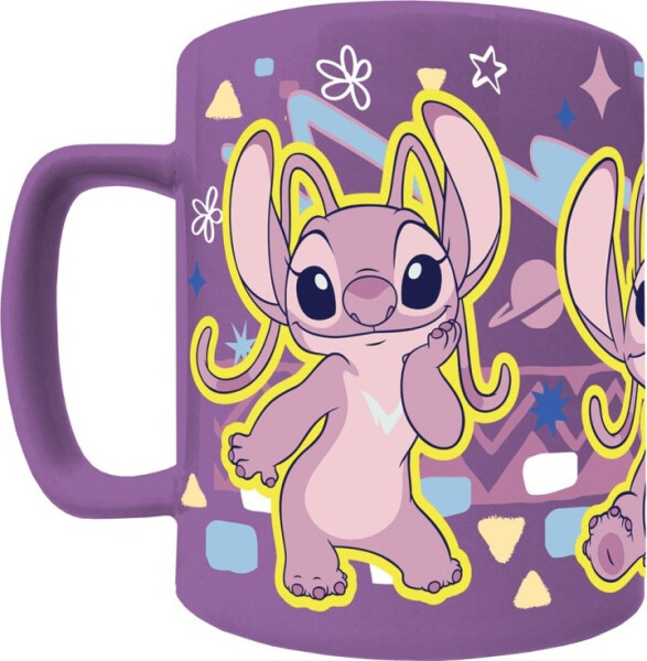 Stitch, hrnek s návlekem Angel - EPEE