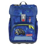 Školní aktovka Step by Step CLOUD, Police Truck Charly - 5 dílný set, AGR certifikát