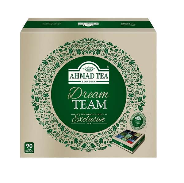 Ahmad Tea | Dream Team | 90 alu sáčků Dárkové balení