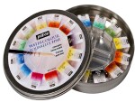 Pébéo Studio Aquarelle 12 - Akvarelové barvy v kulaté etui 12 1/2 pánviček + štětec