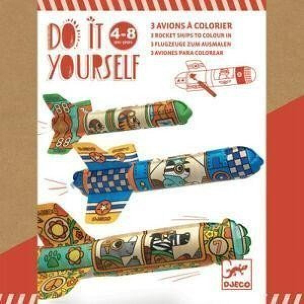 Djeco Kreativní sada - Házecí rakety