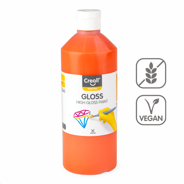 Creall barva s vysokým leskem Gloss, 500 ml, oranžová
