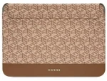 Guess GCube Stripes 14" hnědá / Pouzdro / Notebook do 14" (GUCS14HGCFSEW)