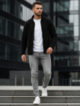 Pánská mikina BX4771 černá - FashionStreet XL