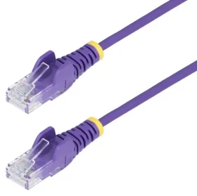 StarTech Cat6 Slim purpurová / Patch kabel / UTP / 2 m / RJ-45 / PoE (N6PAT200CMPLS)