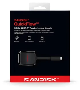 SanDisk QuickFlow SD / Čtečka karet / USB-C (SDDR-C751-GNANN)