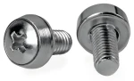 StarTech Šrouby do racku 12-24 16,5 mm stříbrná / Montážní sada pro rack / 50 ks (CABSCRWS1224)
