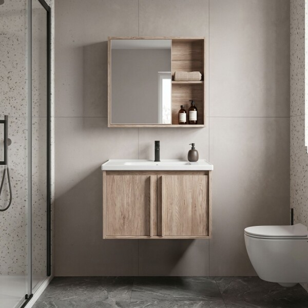 REA - Sada koupelnového nábytku s umyvadlem Gama T25023 QHM 60CM REA-M0203