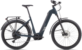 Rock Machine eRokk B90 City, rám 18,5" (M), pneu 27,5", model 2025, matte nighstorm blue - ZDARMA dopravné, seřízení, odborná montáž a dárkový poukaz na nákup příslušenství! (Záruka nejlepší ceny! Nakupujte u autorizovaného prodejce!)