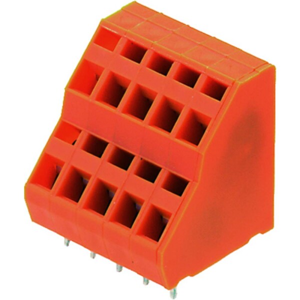 Weidmüller 1782520000 dvojřadá svorka 1.5 mm² Pólů 30 oranžová 10 ks