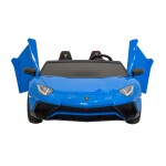 Mamido Dětské elektrické autíčko Lamborghini Aventador SV modré