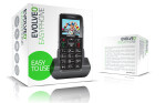 EVOLVEO EasyPhone, mobilní telefon pro seniory s nabíjecím stojánkem, černý