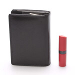 Dámská kožená peněženka Camillo černá/červená