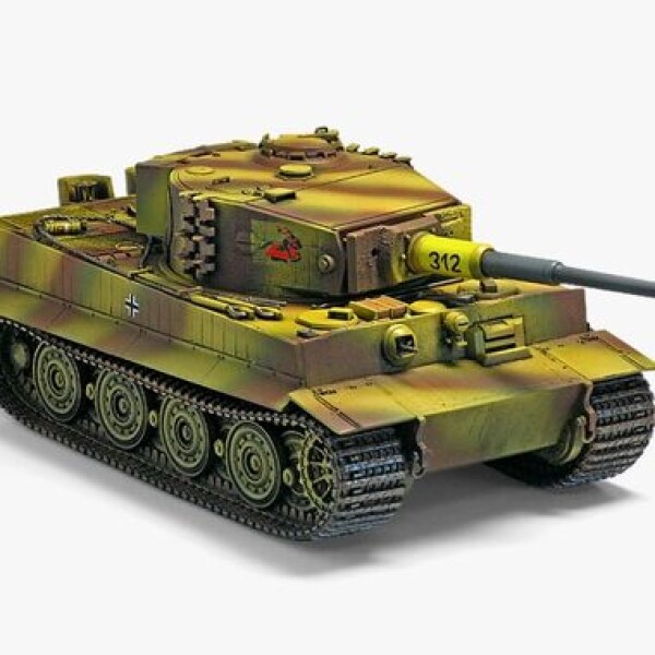 Academy Model Kit tank 13314 TIGER 1 LATE VERSION 1:35