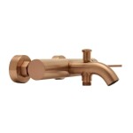 Vanová baterie SAT Aurum bez sprchového setu 150 mm broušená rose gold SATBAUR222BRG SATBAUR222BRG