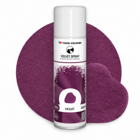 Sametový sprej Food Colours Violet (250 ml)