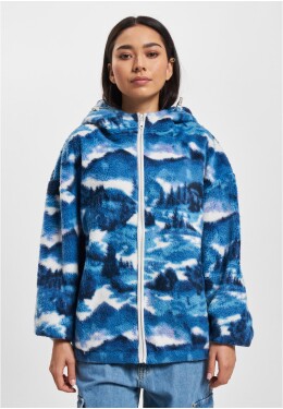 Dámská mikina Clouds Zip Hoody modrá