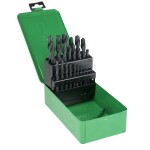 LEVIOR 20311 Vrtáky do kovu, sada 25ks, pr. 1 - 13mm, HSS, v plechovém boxu