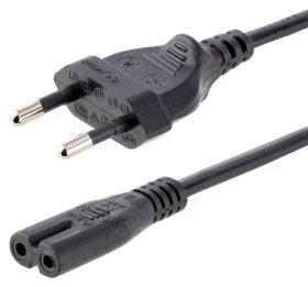 StarTech Power Cord EU C - C7 1m černá / Napájecí kabel / 250 V / 2,5 A (PXTNB2SEU1M)