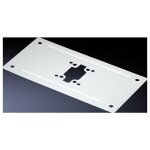 Fibox Mounting plate perforated (350x250x2mm-26x11mm) Galvanized steel,300x400x150/210 montážní deska s otvory ocel pozi