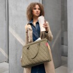 Kabelka přes rameno Reisenthel Daily Shopper Business Rhombus olive