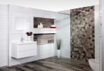Zrcadlo Naturel Pavia 60x75 cm bílá ZAP6075W ZAP6075W