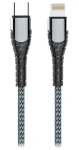 Colorway šedá / Datový kabel / USB-C - Lightning / 30W / 2 m (CW-CBPDCL036-GR)