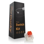 Ducky Kailh Box Red Switches / mechanické / 3-Pin / lineární / MX-Stem / 45g / červená / 110 kláves (DSK110-RPA2)