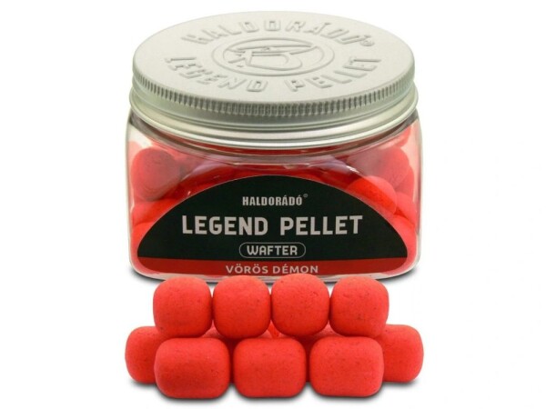 Haldorádó Pelety Legend Pellet Wafters 12/16mm 50g - Červený démon-Jahoda,Haldorádó Pelety Legend Pellet Wafters 12/16mm 50g - Červený démon-Jahoda