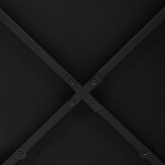 Židle jídelní, zelená látka, černý kov