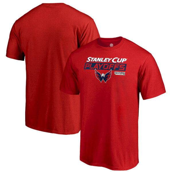 Fanatics Pánské Tričko Washington Capitals 2019 Stanley Cup Playoffs Bound Body Checking Velikost: