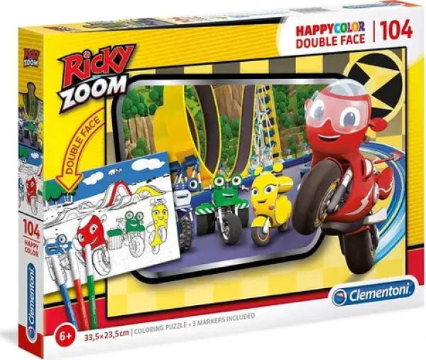 Clementoni Oboustranné PUZZLE Ricky Zoom