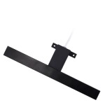 Mereo Led koupelnové osvětlení nad zrcadlo, černá, 40 cm, 7 W, 455 lm, 4000 K, IP44, 230 V CN700B40