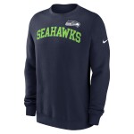 Nike Pánská mikina Seattle Seahawks NFL Wordmark Club Crew Velikost: S