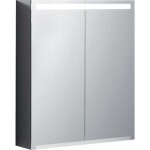 GEBERIT - Option Zrcadlová skříňka s osvětlením, 60x70x15 cm 500.582.00.1