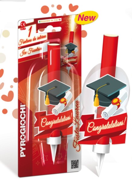 Promoce dortová fontána Pyrogiochi Promoce dortová fontána Pyrogiochi