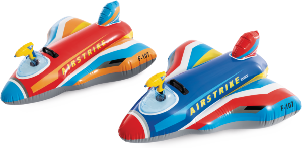 Nafukovací stíhačka s vodní pistolkou - Alltoys Intex
